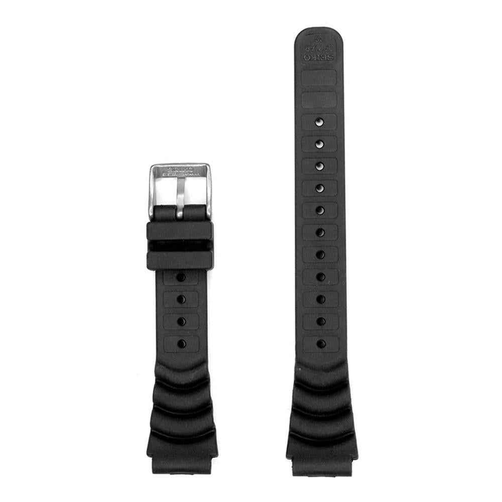 Seiko 18mm Urethane Rubber Watch Band for Seiko 5 SKX SRPD Dive
