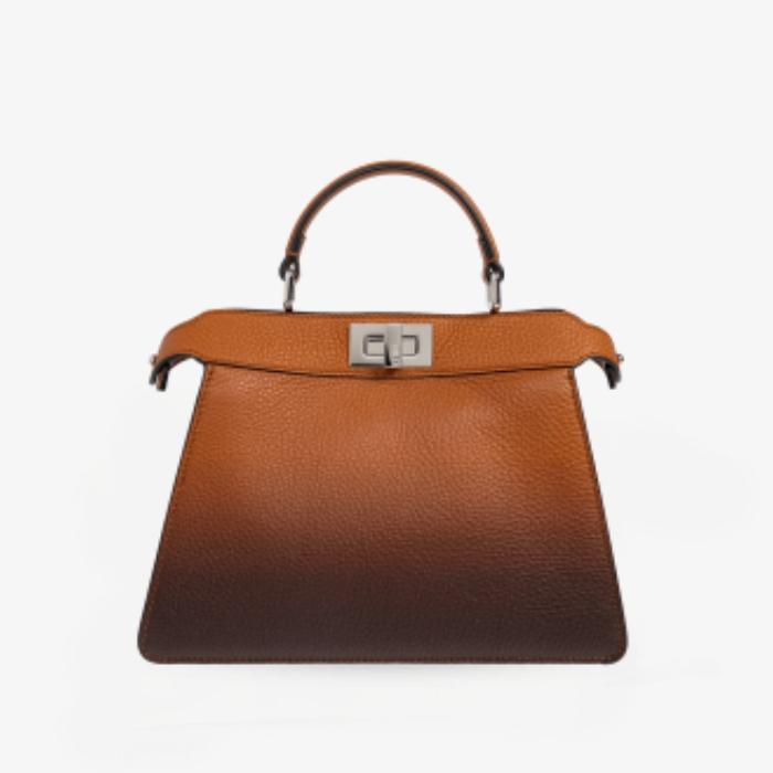 FENDI Peekaboo ISeeU Small Leather Shoulder Bag