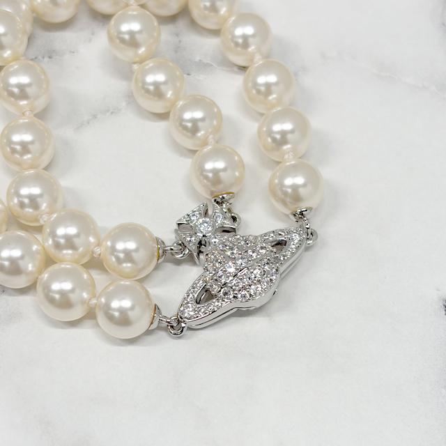 Vivienne Westwood Graziella Pearl Bracelet 6103006M 02P132 P132