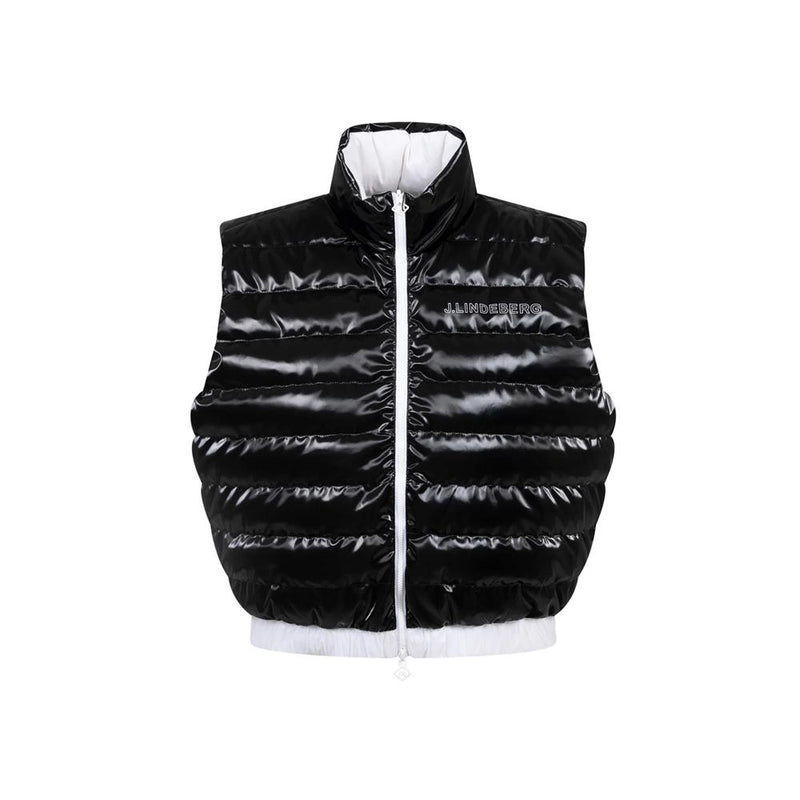 J LINDEBERG Reversible Down Puffer Vest Black