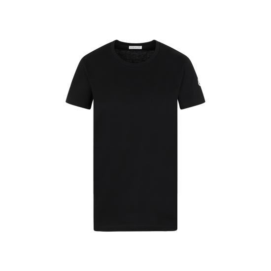 Moncler Black Short Sleeve T-Shirt 8C73200 V8058 999