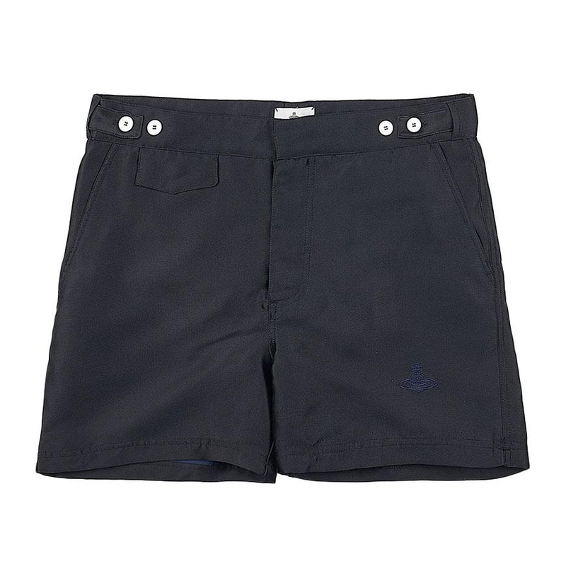 Vivienne Westwood Men’s ORB Logo Swim Shorts Black