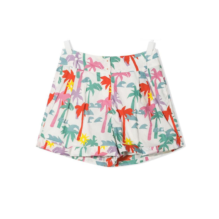 Stella McCartney Palm Print Kids Womens Shorts