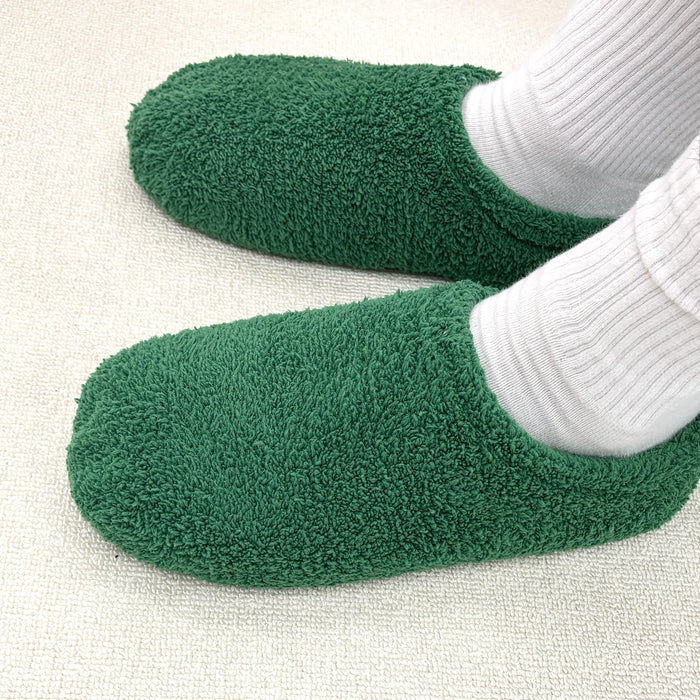 Undercover Room Terry Green Slippers UC1A4F05