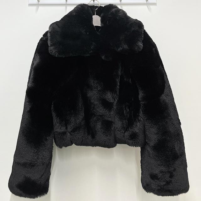 Acne Studios Eco Faux Fur Fluffy Jacket for Women A90612 900