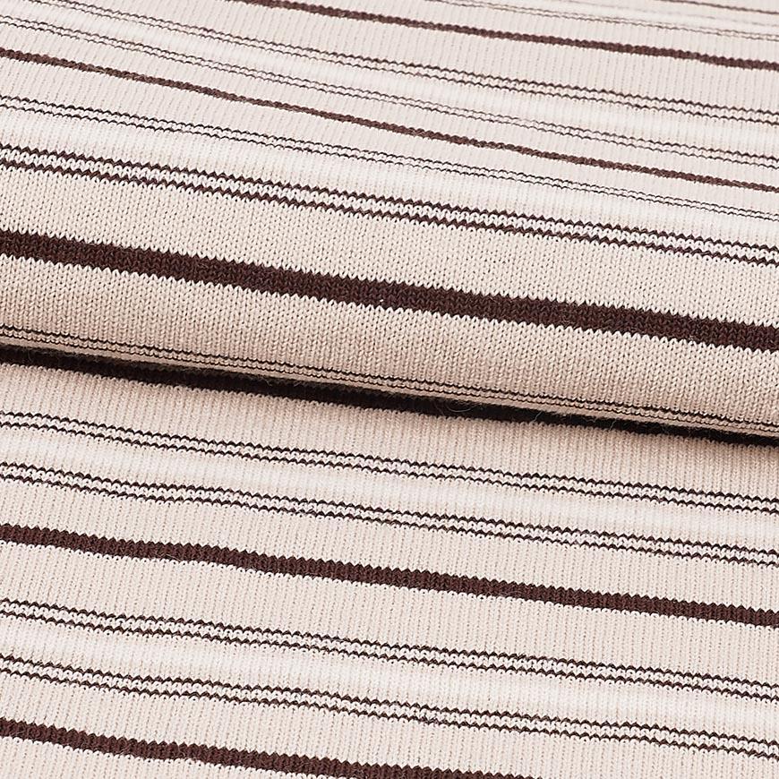 DANTON Men's Short Sleeve Pocket T-Shirt DT C0198 TCB BEIGE X BROWN MULTI