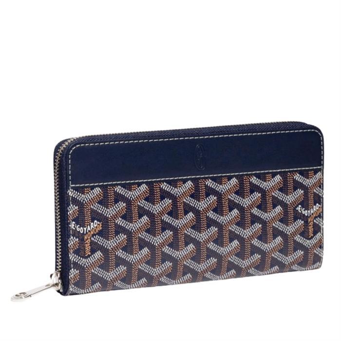 GOYARD Matignon Leather Medium Wallet GM MATIG2GMLTY12CL12P