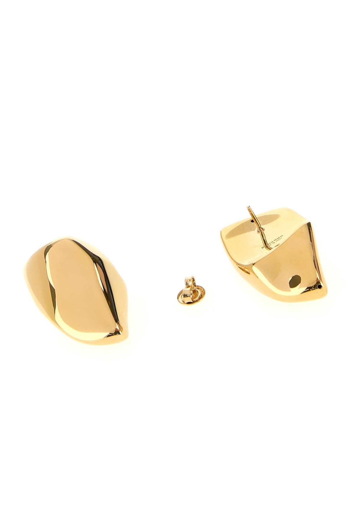 Bottega Veneta Silver-Tone Hoop Earrings
