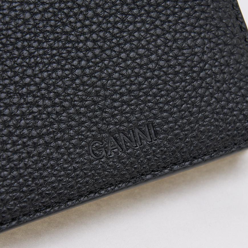GANNI Women’s Flap Card Holder Wallet A7304 099