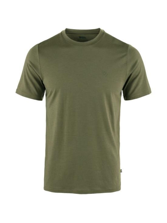Fjallraven Laurel Green Short Sleeve T-Shirt for Men 87193625