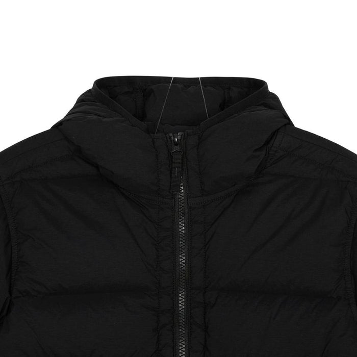 STONE ISLAND Kids Down Puffer Jacket Black