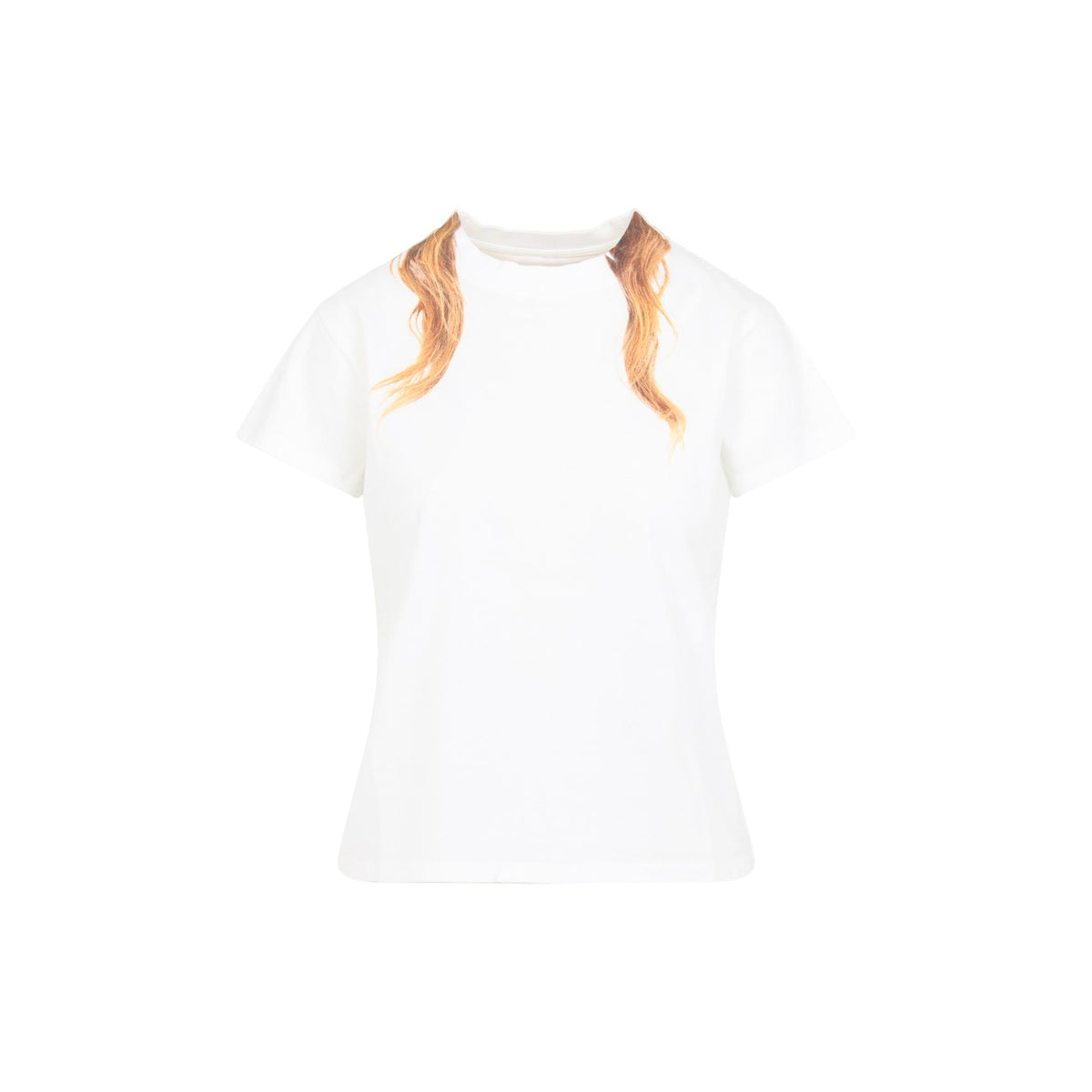 Maison Margiela Short Sleeve Cotton T-Shirt White Women’s