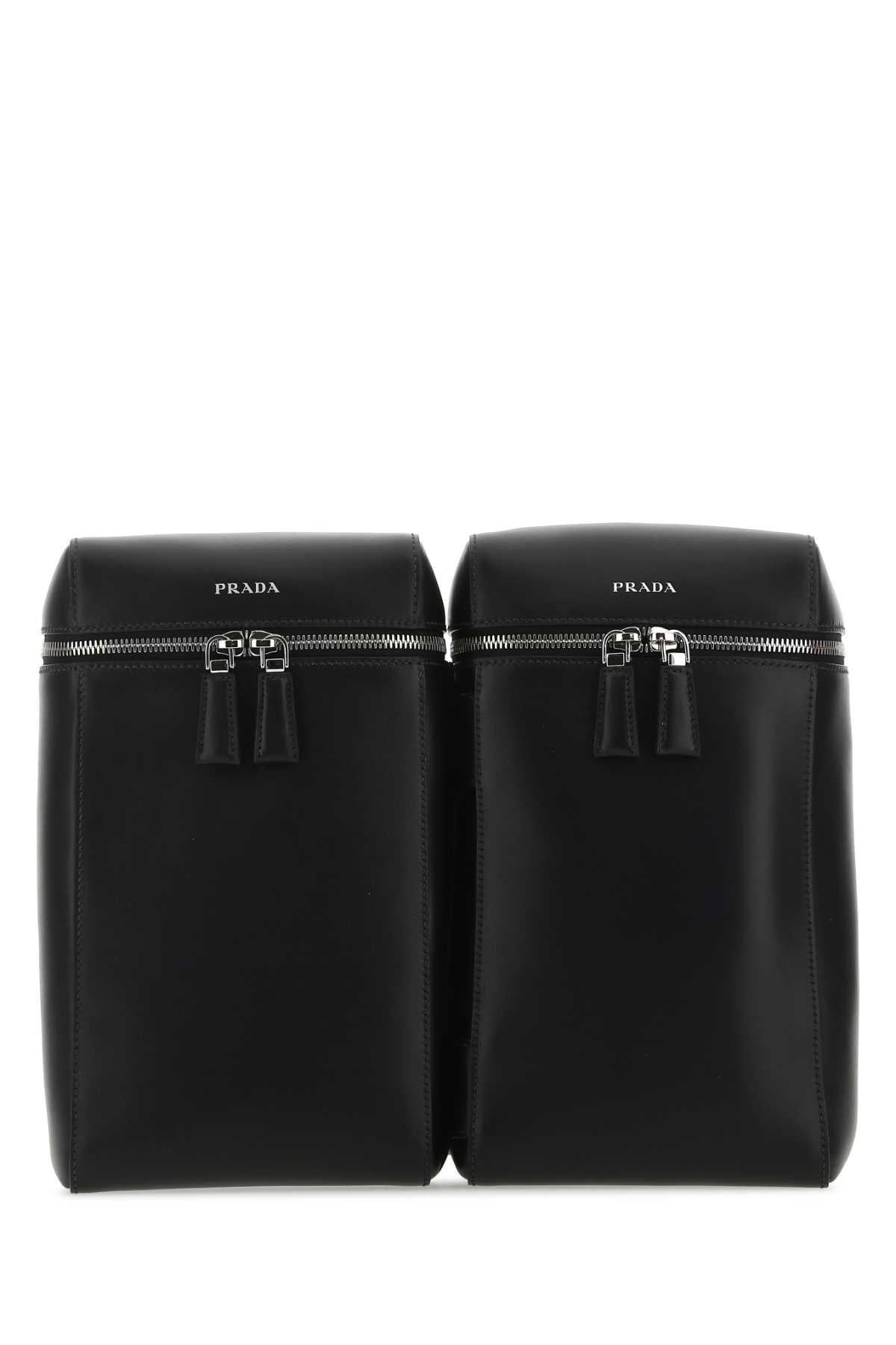 PRADA Black Nylon Backpack