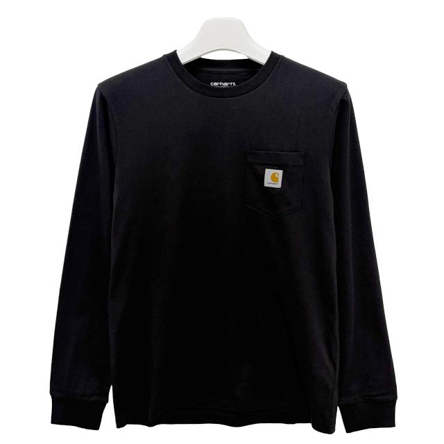 CARHARTT WIP Logo Patch Pocket Long Sleeve T-Shirt Unisex I030437 89XX