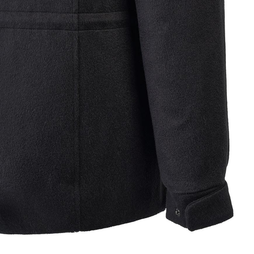 Loro Piana Women’s Icery Short Jacket Black Wool Blend