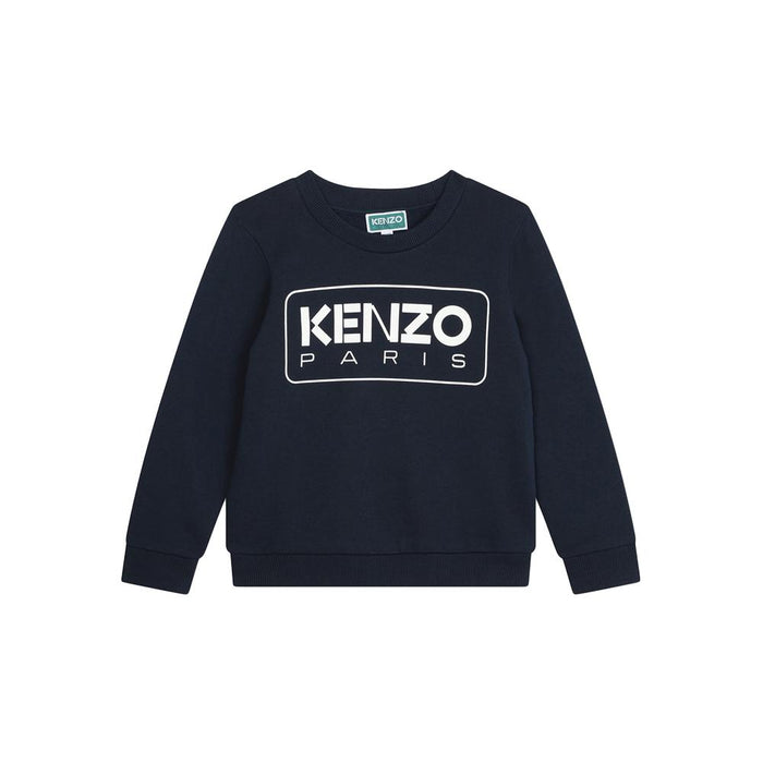 KENZO Women’s Logo Print Sweatshirt Navy