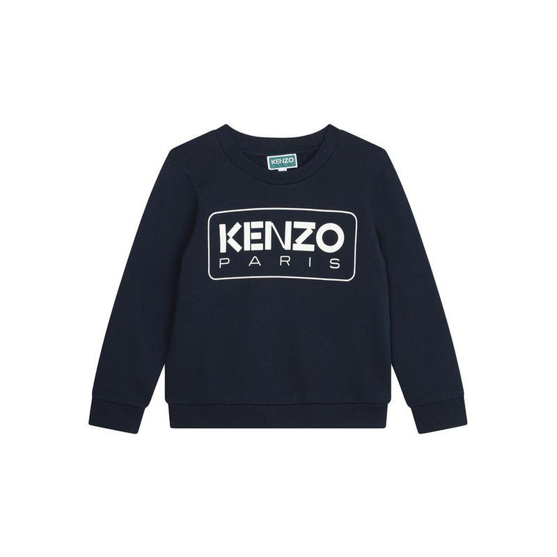 KENZO Women’s Logo Print Sweatshirt Navy