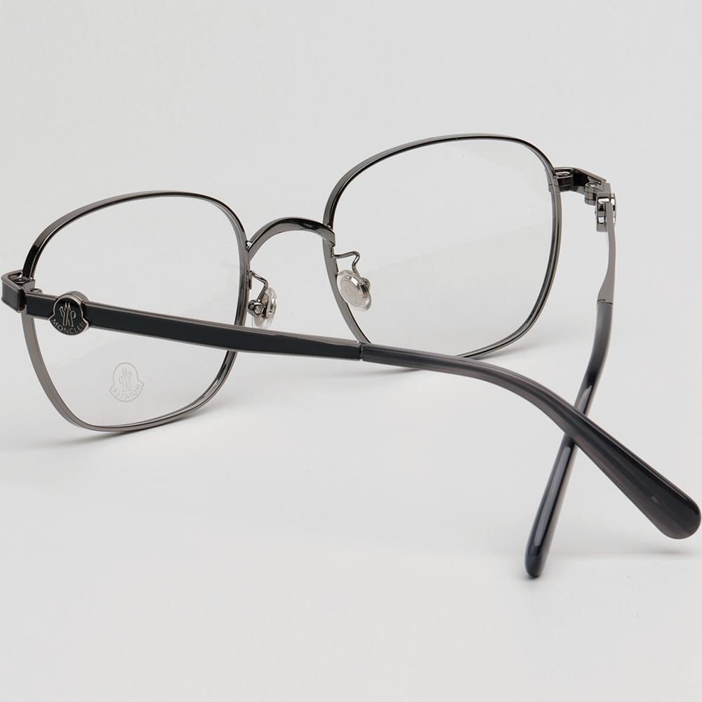 Moncler Unisex Metal Rectangle Eyeglass Frames Fashion Accessory ML5177H 008