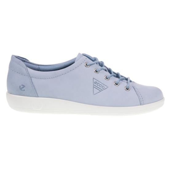 ecco Blue Leather Sneakers