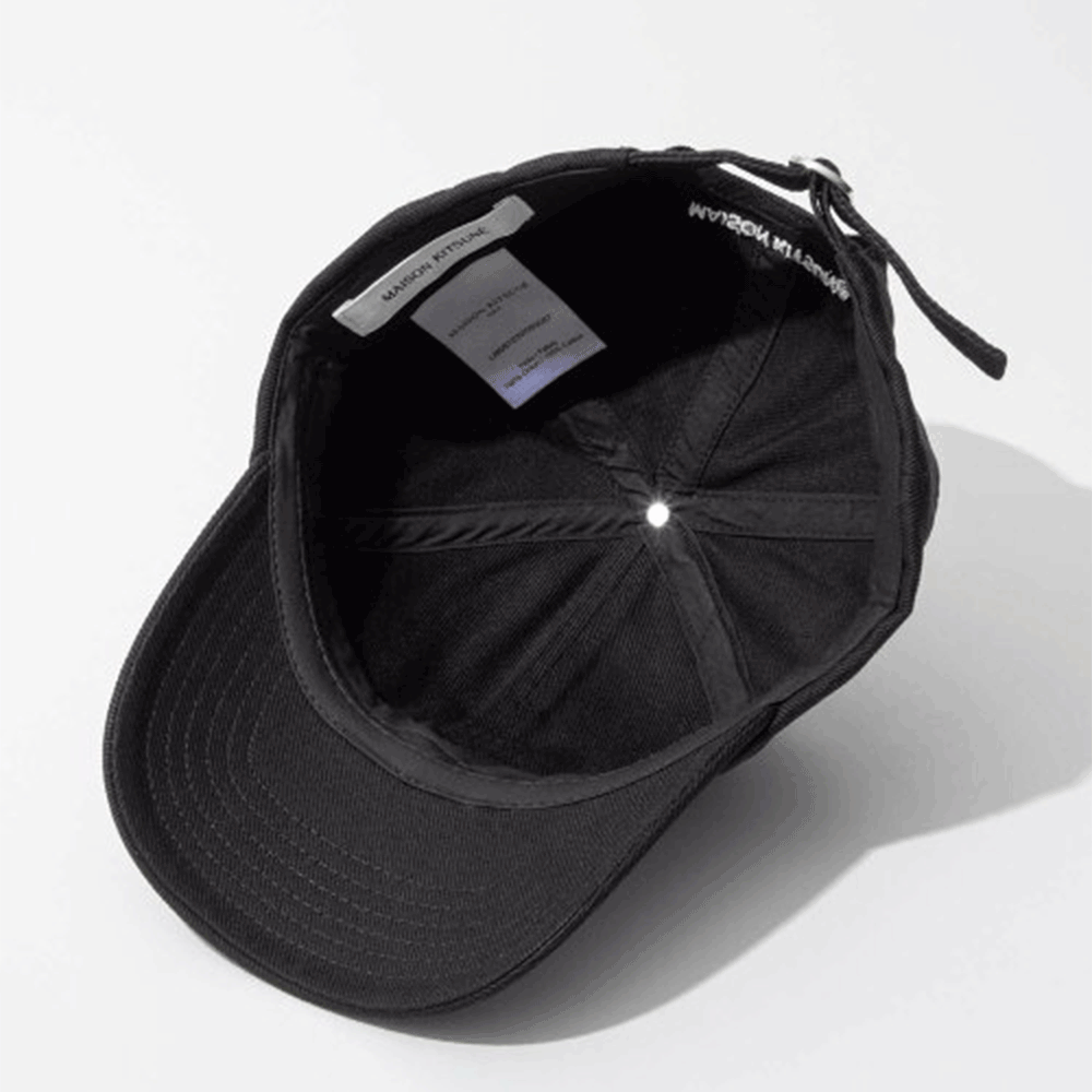 Maison Kitsune Fox Head Unisex Baseball Cap LM06103 WW0087 P199