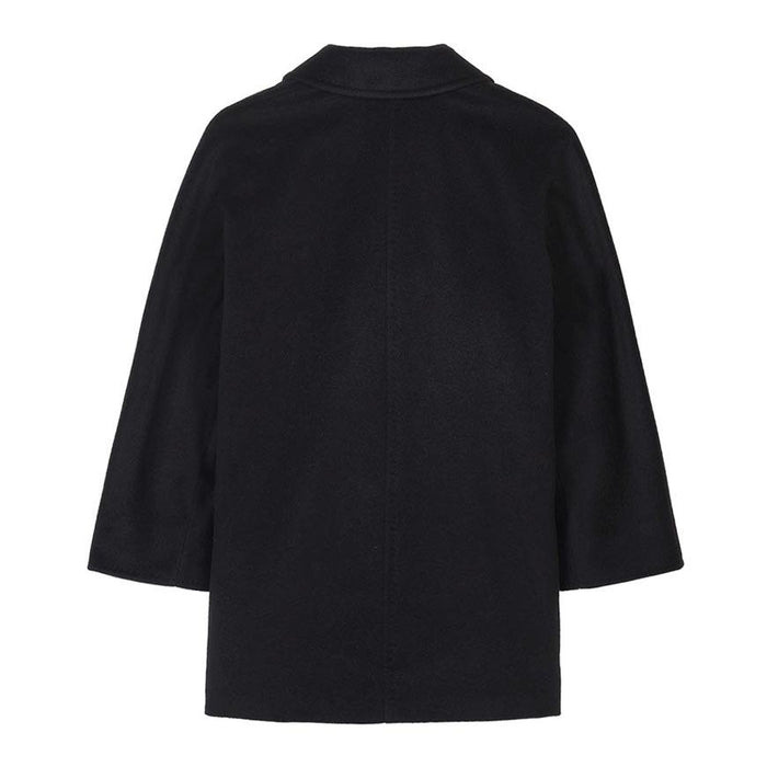 Max Mara Women’s Rebus Icon Coat Ivory Wool Blend