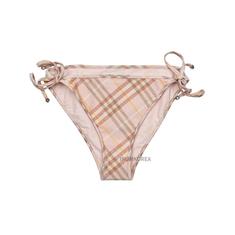 BURBERRY Check Brief Bikini for Women 8108591 W SP25 WW SIC C1791