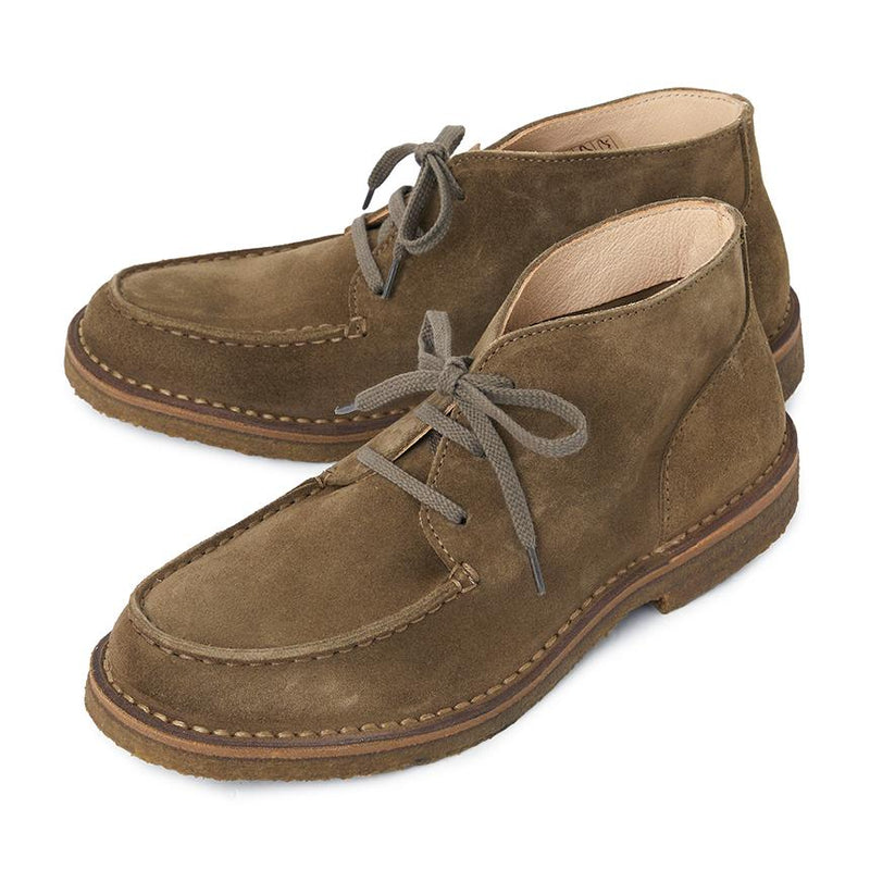astorflex Suede Taupe Mid Boots DEUKEFLEX Men’s