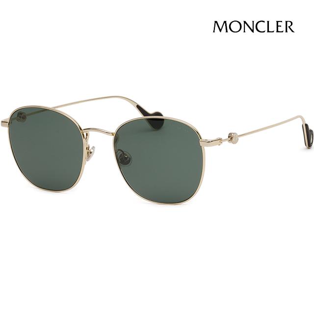 Moncler Gold Green Asian Fit Unisex Fashion Sunglasses