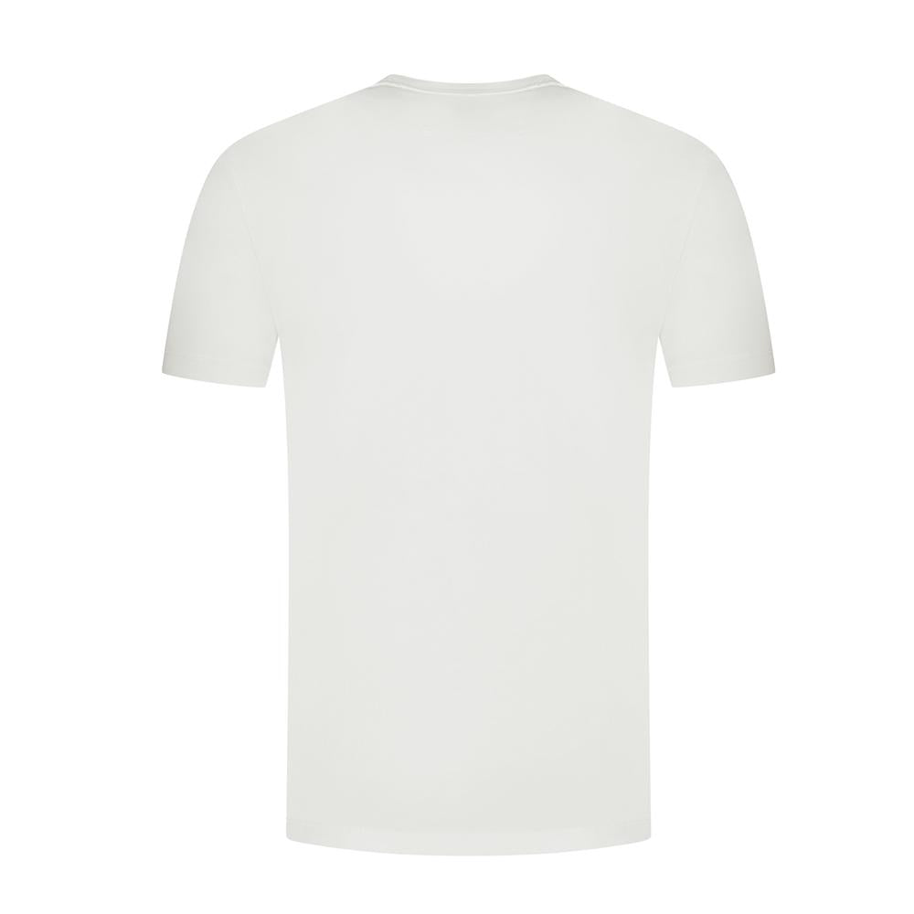 CP Company Logo Print Short Sleeve T-Shirt White Men
