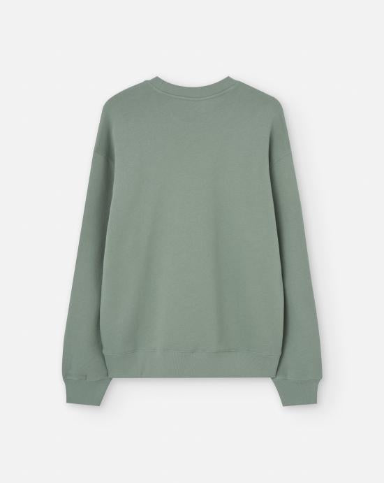 Maison Kitsune Green Long Sleeve Sweatshirt MM00315 KM0321