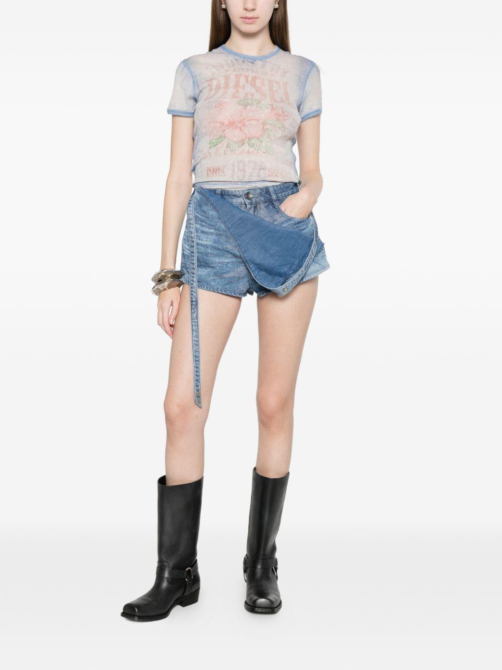 DIESEL Denim Short Shorts Women’s Jeans Shorts
