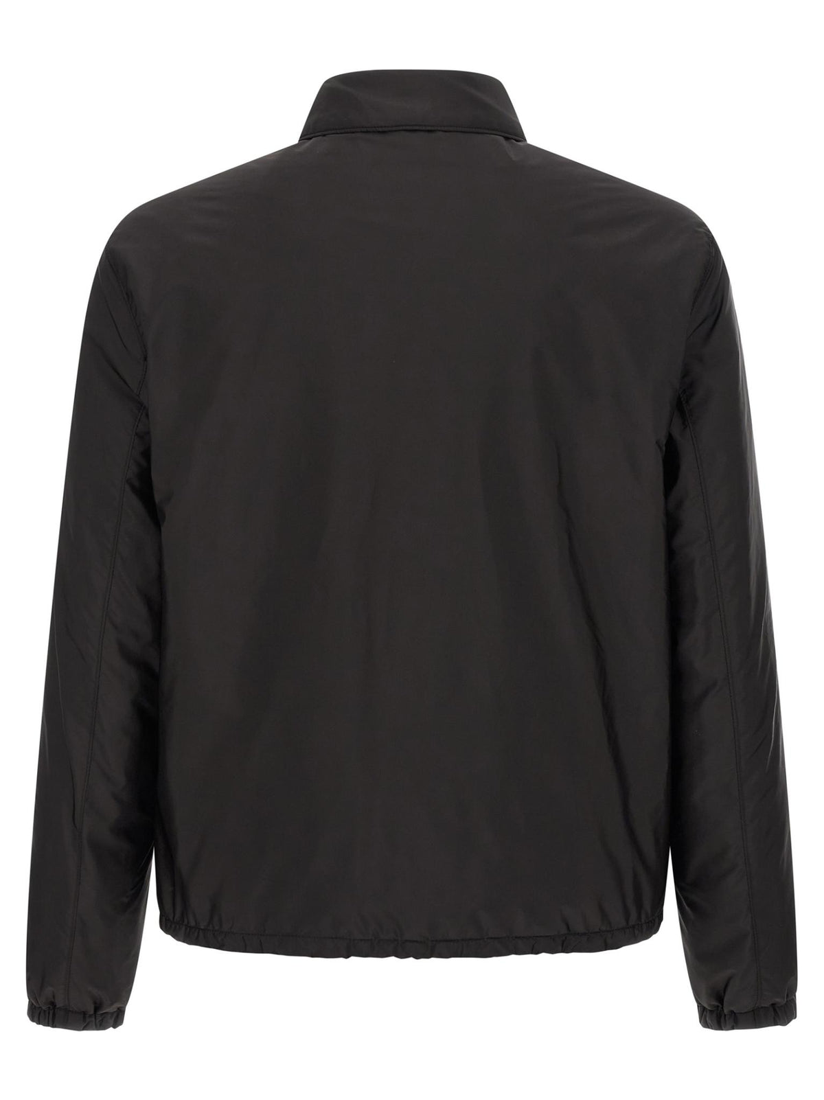 PRADA Black Nylon Casual Jacket for Men