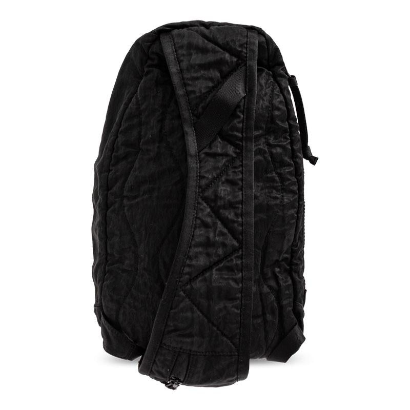 CP Company Nylon B Lens Crossbody Bag Black