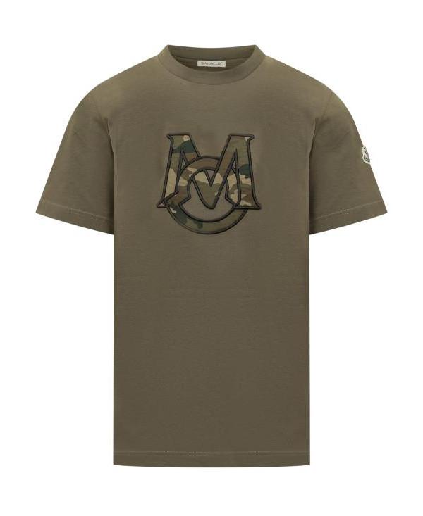 Moncler Monogram Cotton T-Shirt 8C00024 89AYY 823