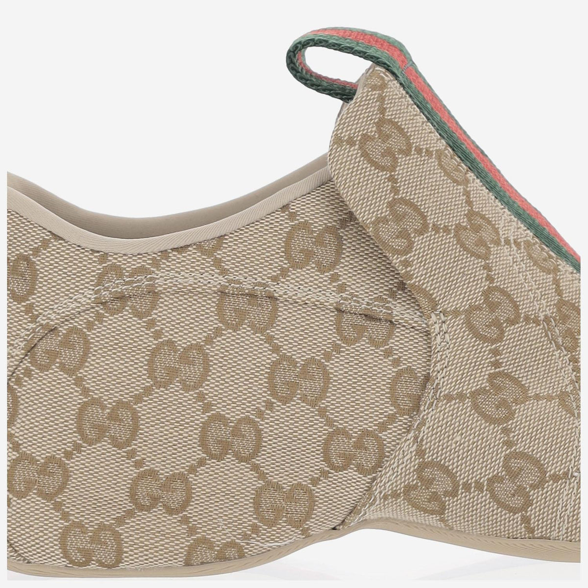 GUCCI White Leather Low Top Sneakers