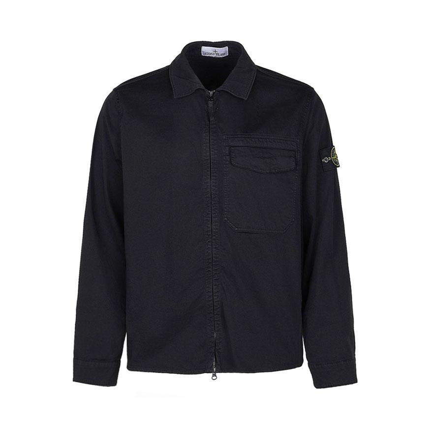 STONE ISLAND Men's Concealed Zip Overshirt V0029 S0012