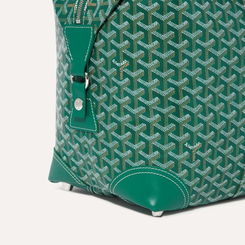 GOYARD Green Bowling 45 Unisex Clutch Bag BOWLIN045 TY09 CL09