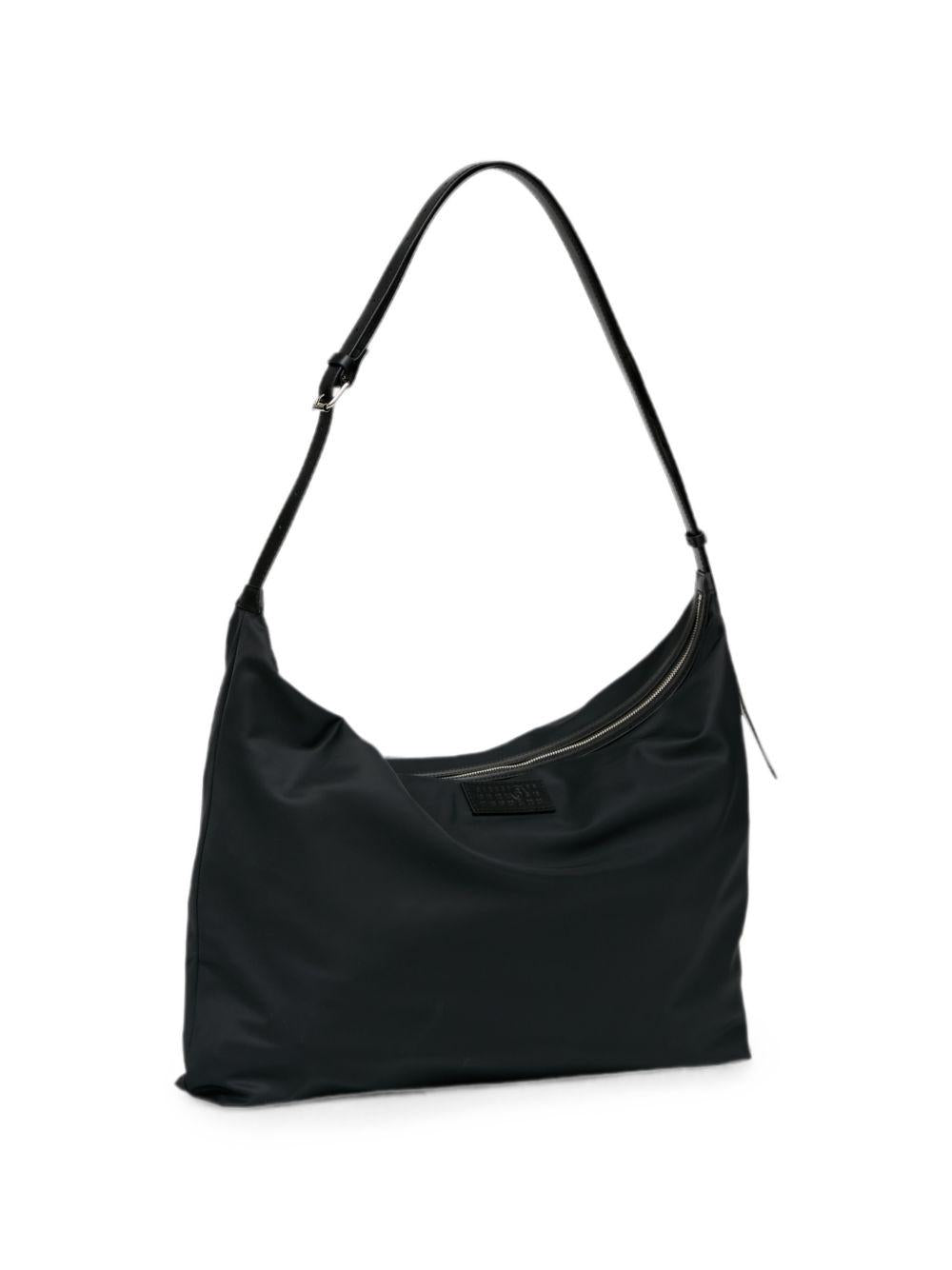 Maison Margiela Black Leather Shoulder Crossbody Bag