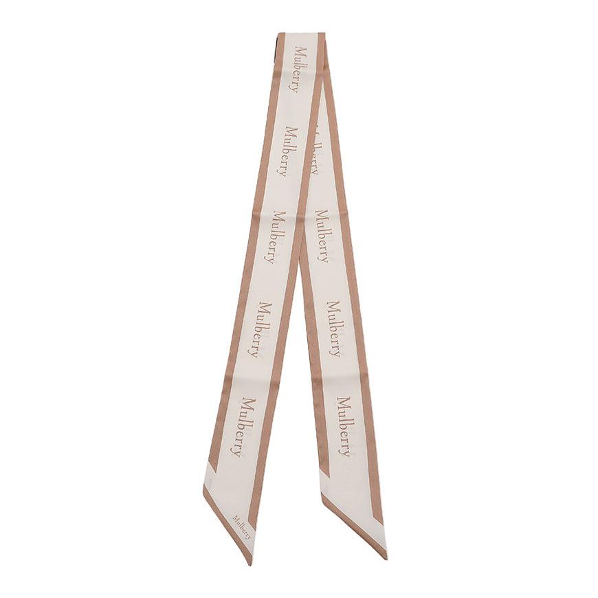 Mulberry Women’s Logo Skinny Scarf