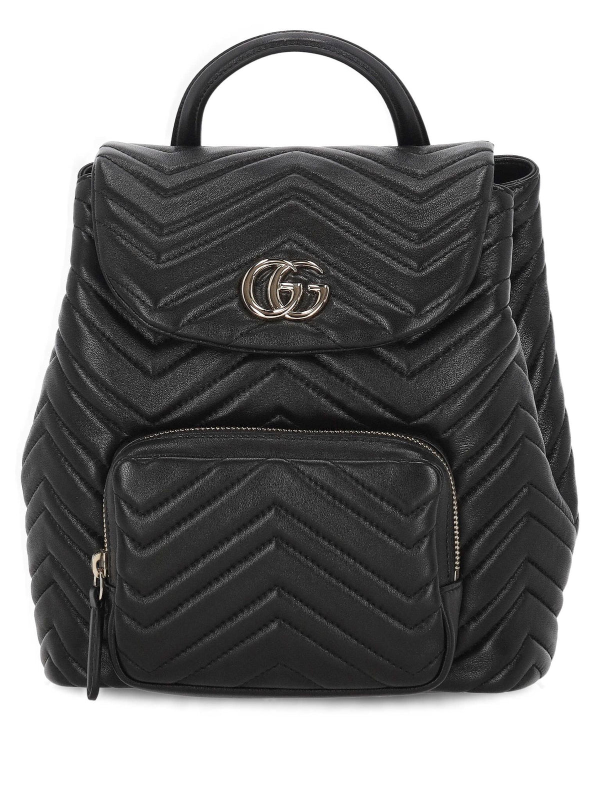 GUCCI Black Leather Backpack