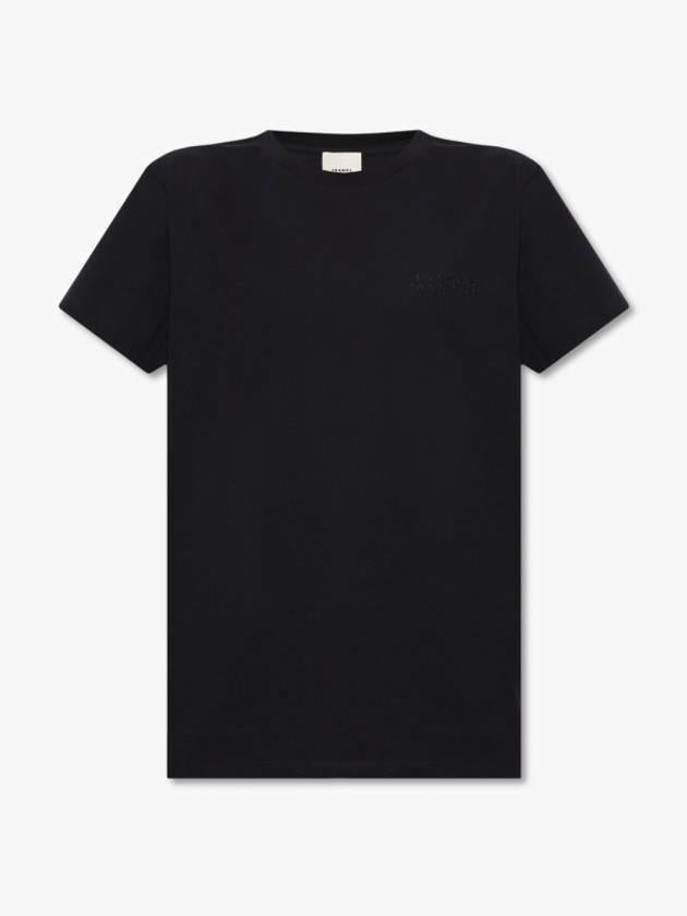 Isabel Marant VIDAL Short Sleeve T-Shirt Black