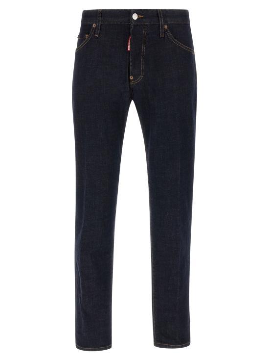 Dsquared2 Blue Stretch Denim Jeans Men’s S74LB1893 S30664470