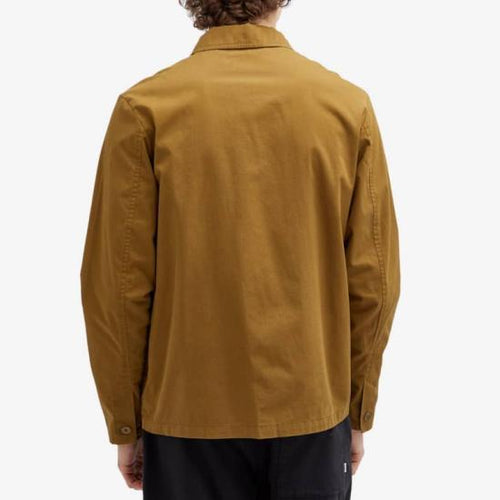A.P.C. Brown Cotton Zip Jacket COGZRH02783CAG