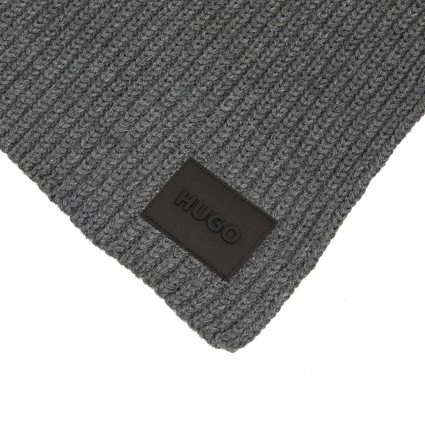 HUGO BOSS Scarf and Beanie Set Men’s Knit Accessory 50551423 034