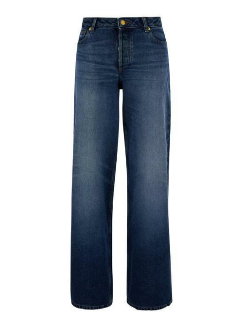 A.P.C. Elisabeth High-Rise Straight Leg Jeans Denim Pants