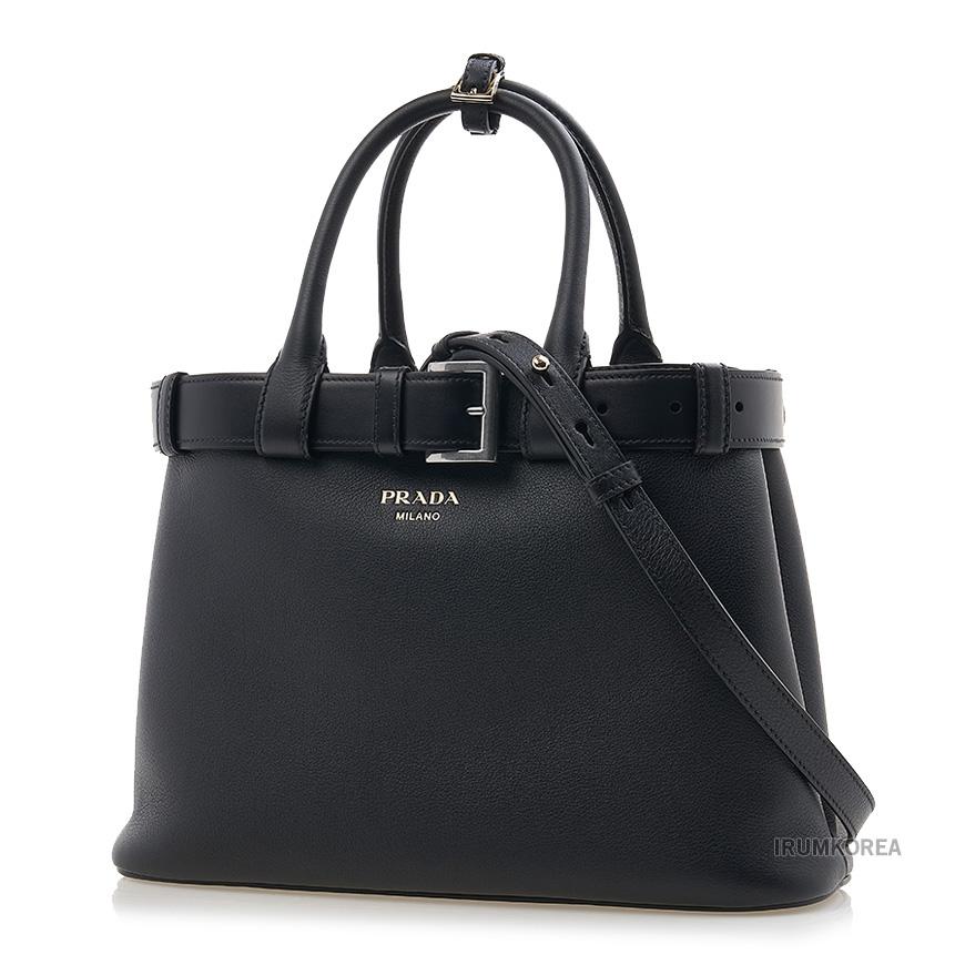 PRADA FW24 Women’s Buckle Medium Shoulder Bag 1BA434 2CY9 F0002 OBO