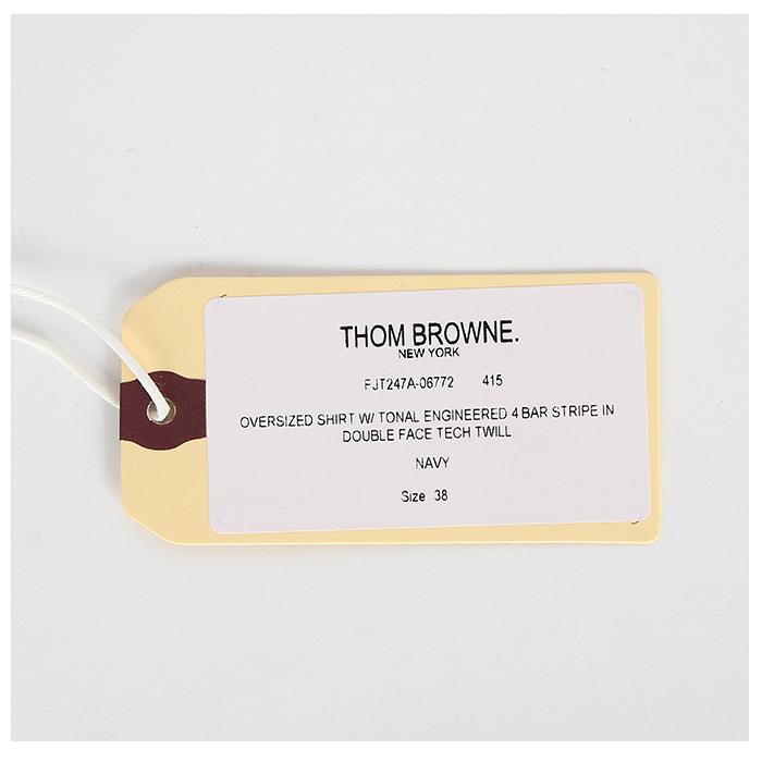 THOM BROWNE Stripe 4-Bar Shirt for Women