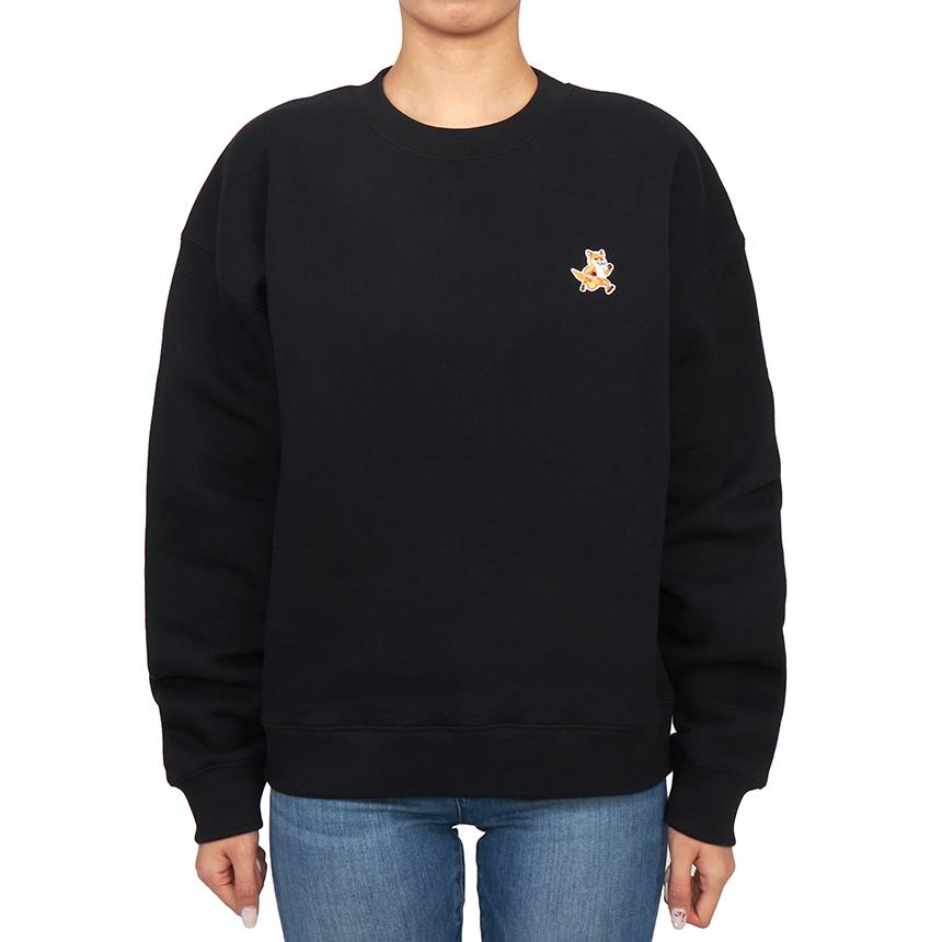 Maison Kitsune Speedy Fox Fleece Lined Women’s Sweatshirt MW00309KM0307 P199