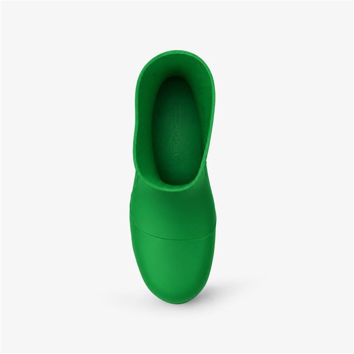 Bottega Veneta Puddle Ankle Boots Men’s Green Rubber Mid Boots