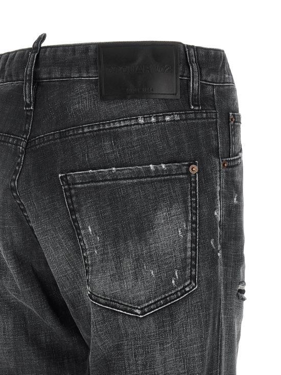 Dsquared2 Black Denim Jeans Men’s S74LB1910S30357900